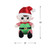 Plush Sitting Boy and Girl Christmas Elf Figures - 13" - Red and Green - Set of 2 - IMAGE 5