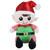 Plush Sitting Boy and Girl Christmas Elf Figures - 13" - Red and Green - Set of 2 - IMAGE 3