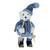 15" White and Blue Skiing Bear Christmas Tabletop Figurine - IMAGE 1
