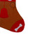17" Red and Brown "DOG" Embroidered Christmas Stocking with Cuff - IMAGE 4