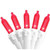 LED Mini Christmas Light Set - Red - 16.25' White Wire - 50ct - IMAGE 3