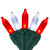 LED Mini Christmas Lights - Red and Pure White - 16.25' Green Wire - 50ct - IMAGE 2