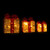 Set of 3 Lighted Gold and Red Gift Boxes Christmas Outdoor Decorations 10" - IMAGE 3