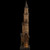 28" LED Lighted Glittered Rustic Church Christmas Tabletop Decoration - IMAGE 3