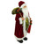 36" Santa Claus with Shiny Green Vest and Gift Bags Christmas Figure - IMAGE 3