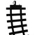 Replacement Christmas Train Set Track Pieces - Black - 10" - Pack of 18 - IMAGE 4