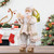 24" White and Ivory Santa Claus with Gift Bag Christmas Figure - IMAGE 2