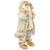 24" White and Ivory Santa Claus with Gift Bag Christmas Figure - IMAGE 4