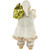 24" White and Ivory Santa Claus with Gift Bag Christmas Figure - IMAGE 5