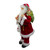 36" Red and White Santa Claus Christmas Figure with Teddy Bear and Gift Bag - IMAGE 4