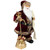 24" Wine Red and Brown Woodland Standing Santa Claus Christmas Figure with Name List - IMAGE 3