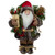 Rustic Santa Claus with Burlap Sack Standing Christmas Figure - 12" - IMAGE 1