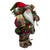 12" Rustic Santa Claus with Burlap Sack Standing Christmas Figure - IMAGE 2