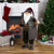36" Country Rustic Santa Claus Standing Christmas Figure - IMAGE 2