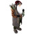 36" Country Rustic Santa Claus Standing Christmas Figure - IMAGE 3