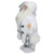 12" White Standing Santa Claus Christmas Figure with Lantern - IMAGE 2