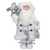 12" White Standing Santa Claus Christmas Figure with Lantern - IMAGE 1