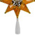 Mosaic Star Christmas Tree Topper - 8" - Clear Lights - IMAGE 4