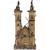 16.5" LED Lighted Double Tower Church Christmas Decoration - IMAGE 2