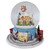 6.5" Revolving House with Santa and Train Musical Christmas Snow Globe - IMAGE 5