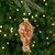 Buffalo Chicken Wing Drumette Glass Christmas Ornament - 4.5" - IMAGE 1