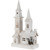LED Lighted Frosted Church Christmas Decoration - 17.5" - Warm White - IMAGE 4