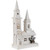 LED Lighted Frosted Church Christmas Decoration - 17.5" - Warm White - IMAGE 5