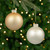 2-Finish Glass Christmas Ball Ornaments - 2.5" (60mm) - Gold - 40ct - IMAGE 3