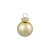 2-Finish Glass Christmas Ball Ornaments - 2.5" (60mm) - Gold - 40ct