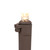 LED Wide Angle Christmas Lights - Warm White - 33' Brown Wire - 100ct - IMAGE 4