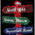 4.75' Pre-Lit Red and White LED Christmas Outdoor Folding Road Sign - IMAGE 3