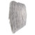 Plush Shaggy Faux Fur Textured Throw Pillow - 18" x 18" - Cloud Gray - IMAGE 3