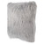 Plush Shaggy Faux Fur Textured Throw Pillow - 18" x 18" - Cloud Gray - IMAGE 4