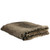 Chocolate Brown Contemporary Solid Plush Throw Blanket 50" x 60" - IMAGE 3