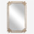 Antique Rectangular Wall Mirror - 37" - Gold - IMAGE 1