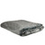 Faux Fur Gray Solid Rectangular Throw Blanket 50" x 60" - IMAGE 3