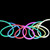 18' Multi-Color LED Commercial Grade Flexible Christmas Rope Lights - IMAGE 1