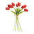 Set of 6 Red Tulip Artificial Bouquets 15" - IMAGE 1