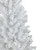 4' Pre-Lit White Artificial Christmas Tree, Green Lights - IMAGE 3