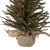 2.5' Pre-Lit Warsaw Two-Tone Twig Artificial Christmas Tree - Clear Lights - IMAGE 4