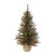 2.5' Pre-Lit Warsaw Two-Tone Twig Artificial Christmas Tree - Clear Lights - IMAGE 1