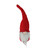 8" Plush Red Gnome Christmas Ornament or Tabletop Decoration - IMAGE 1