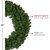 Deluxe Windsor Pine Artificial Christmas Wreath - 36-Inch, Unlit - IMAGE 5