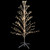 Pre-Lit Cascade Twig Tree Outdoor Christmas Decoration - 4' - Clear Lights - IMAGE 1