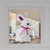 14" White Tinsel Easter Bunny Rabbit Spring Window Decoration - IMAGE 2