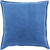 20" Shaded Azure Blue Contemporary Woven Decorative Throw Pillow - IMAGE 1