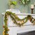 St. Patrick Day Irish Shamrock Garland - 25' x 2" - Green and Gold - Unlit - IMAGE 1