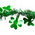 Irish Shamrock Tinsel St. Patrick's Day Garland - 25' x 2" - Green - Unlit - IMAGE 4