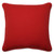 18" Red and White Embroidered Decorative Square Outdoor Throw Pillow - IMAGE 2
