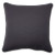 18" Shadow Gray and White Embroidered Square Outdoor Throw Pillow - IMAGE 2